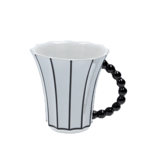 Кружка Retro T с черными линиями 10.5 см