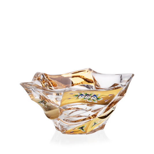 Конфетница Flamenco Meadow Gold 20,5 см