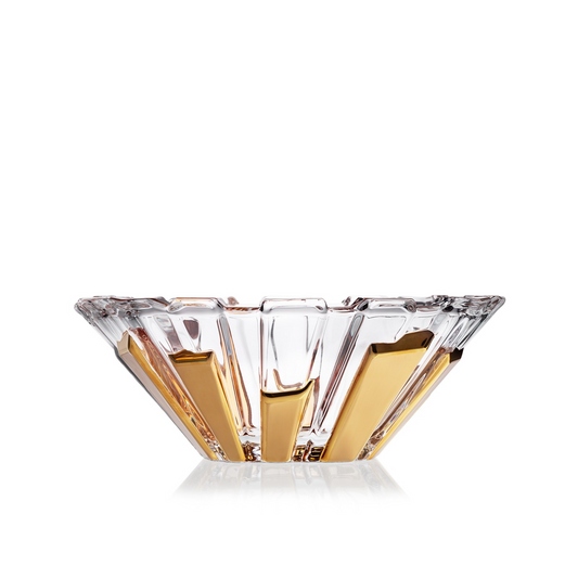 Ваза для фруктов Bolero Piano Gold 31 см